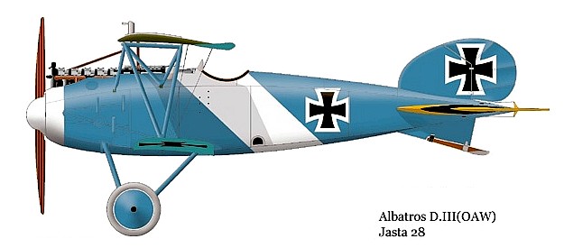 Albatros D.III   Jasta 28
