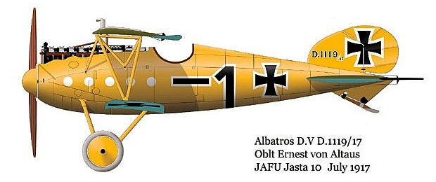 Albatros D.V ..