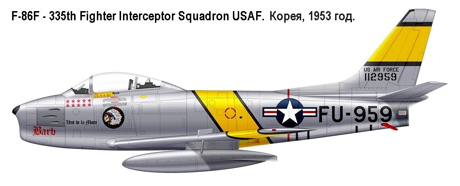  F-86F   335- FIS  .