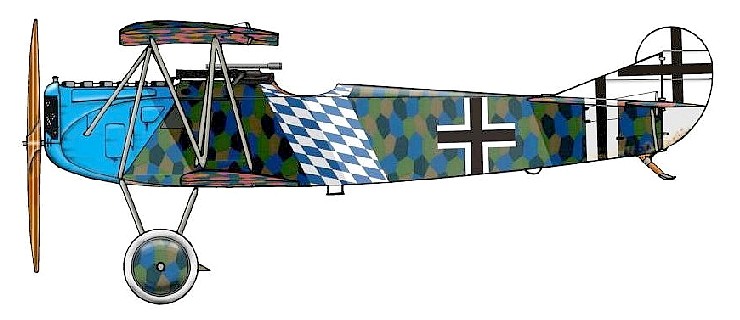 Fokker D.VII   Jasta 16.