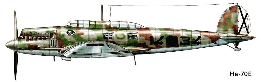   Heinkel He-70.