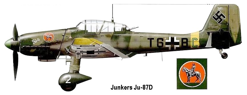   Ju-87D.